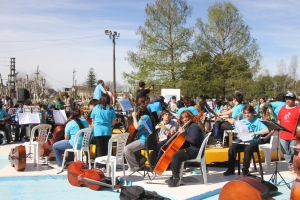 Tarde musical en familia