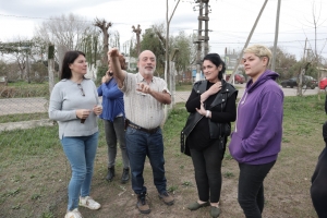 El intendente recorre el predio del ex Polo Productivo