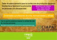 Asesoramiento para la confección de productos para la autonomía de las personas con discapacidad