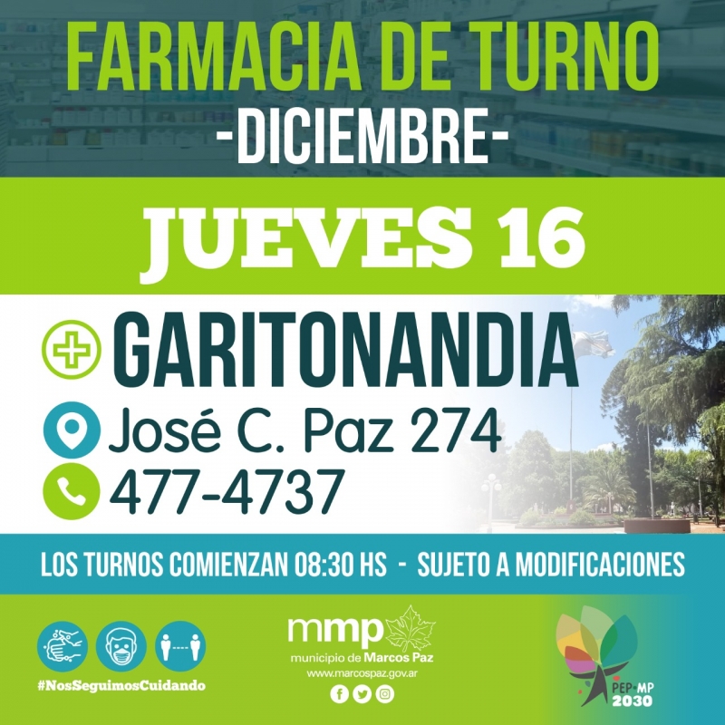 #FarmaciaDeTurno