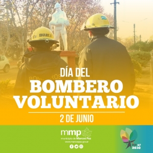 2 de junio: Día del Bombero Voluntario.