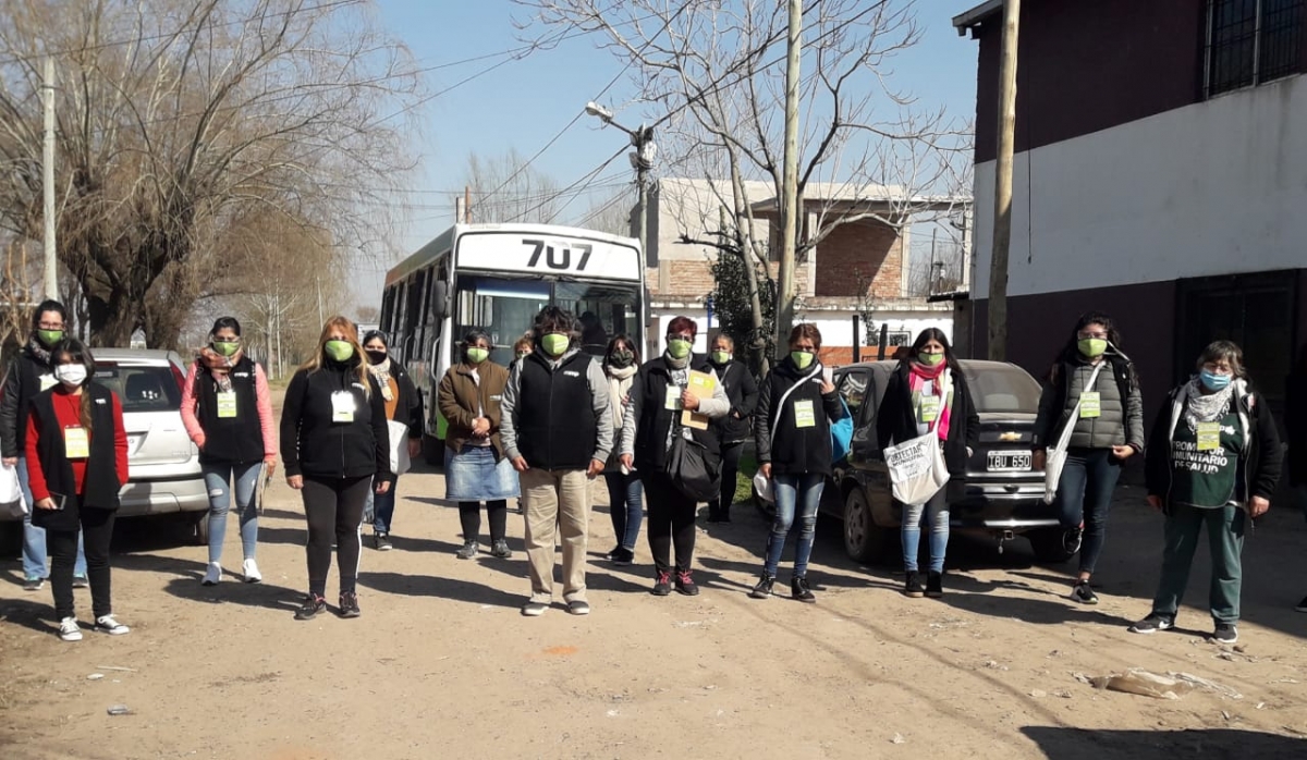 Programa de DetectAR Municipal en el barrio El Hornero, segunda etapa.