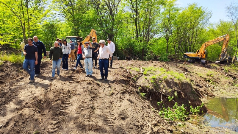 Obras en arroyos de Marcos Paz