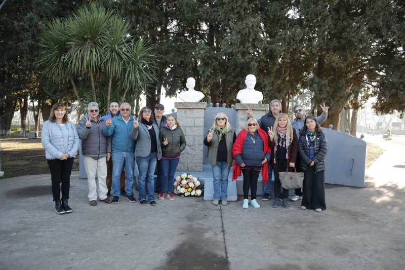 Homenaje a Eva Perón