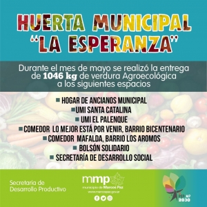 Huerta Municipal &quot;La Esperanza&quot;.