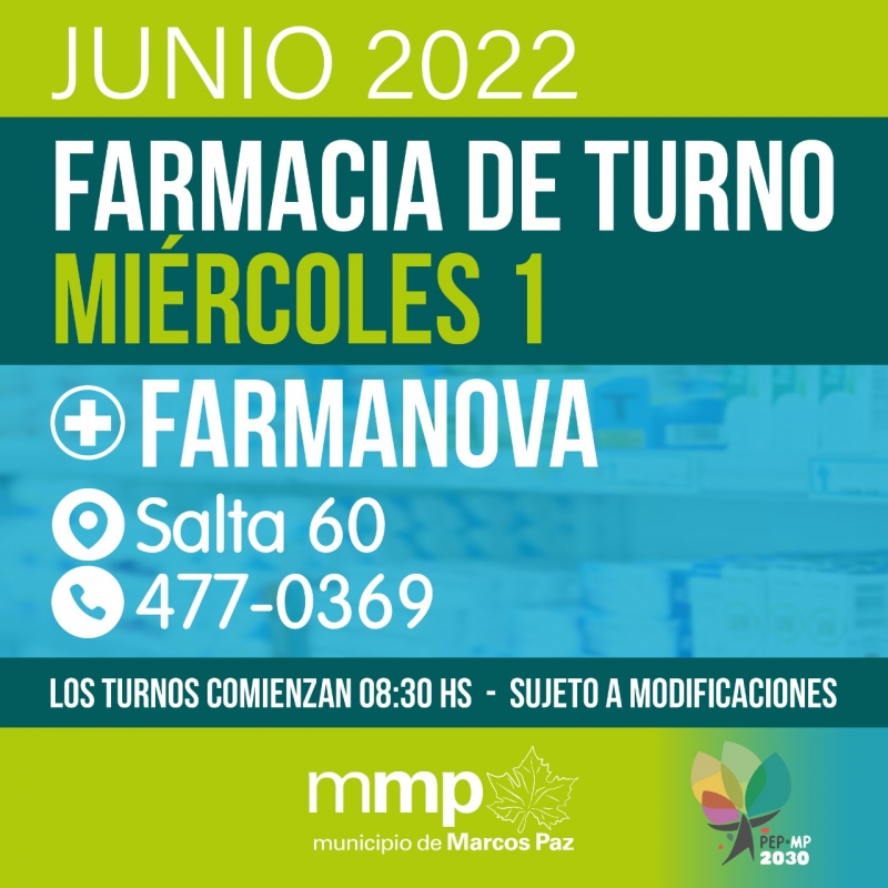 #FarmaciaDeTurno