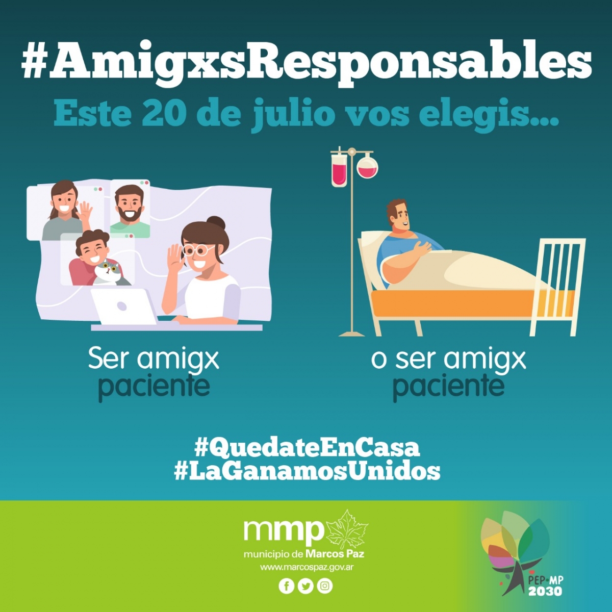 #AmigxsResponsables.